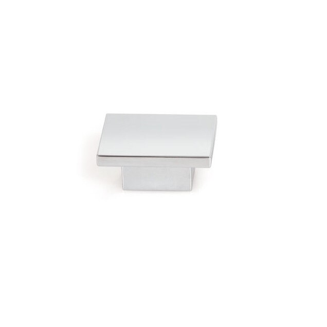 Maner pentru mobilier Square finisaj crom lustruit