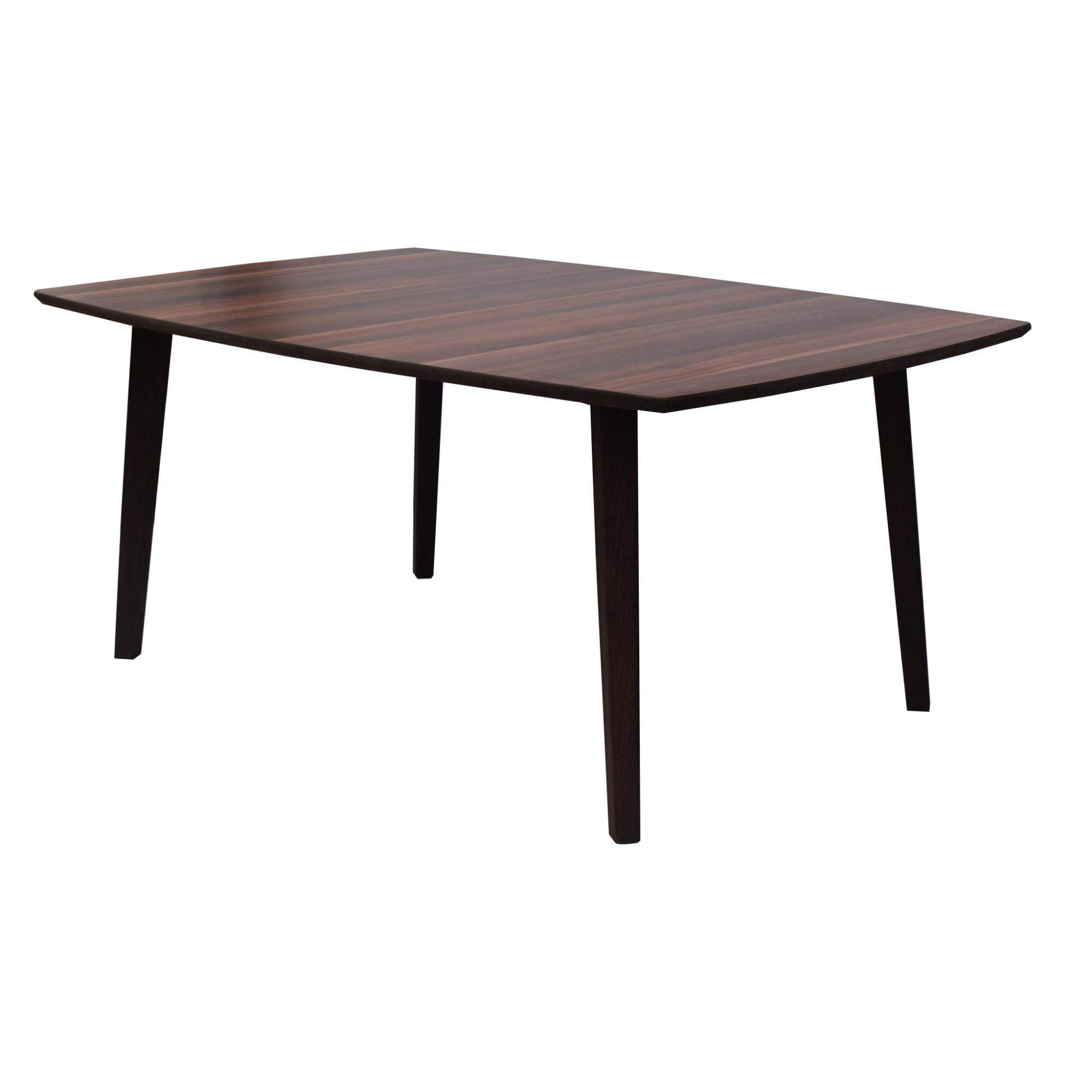 Masuta cafea cu picioare lemn, blat MDF imitatie mahon, model MO7004