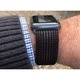 Redmobile textil szíj, kompatibilis az Apple Watch 1/2/3/4 okosórákkal, 42 mm, fekete
