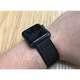 Redmobile textil szíj, kompatibilis az Apple Watch 1/2/3/4 okosórákkal, 42 mm, fekete