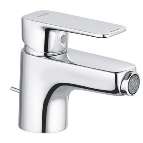 Baterie bideu Kludi Pure&Style, monocomanda, cartus ceramic, Crom