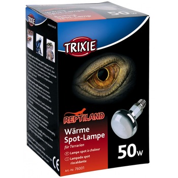 Lampa Trixie Spot Pentru Terariu 80 X 108 mm 50W 76001 Lampa Trixie Spot Pentru Terariu 80 X 108 mm 50W 76001