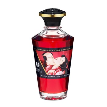Ulei de masaj afrodisiac SHUNGA, cu aroma de cirese, 100 ml Ulei de masaj afrodisiac SHUNGA, cu aroma de cirese, 100 ml