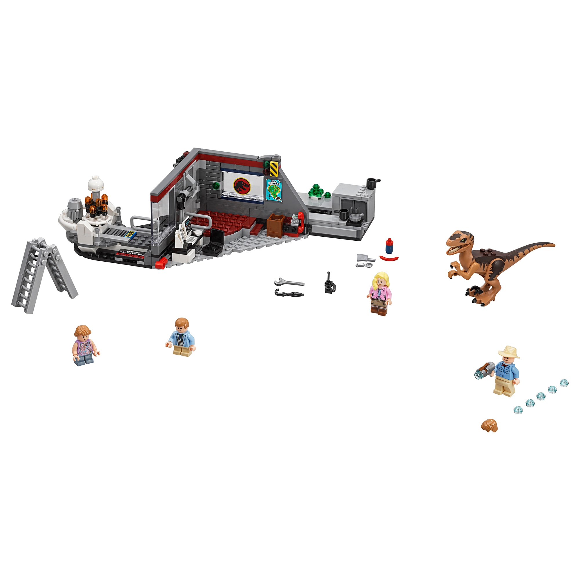 tavo専用③ LEGO Jurassic World - Urmarirea Velociraptorului din Jurassic Park