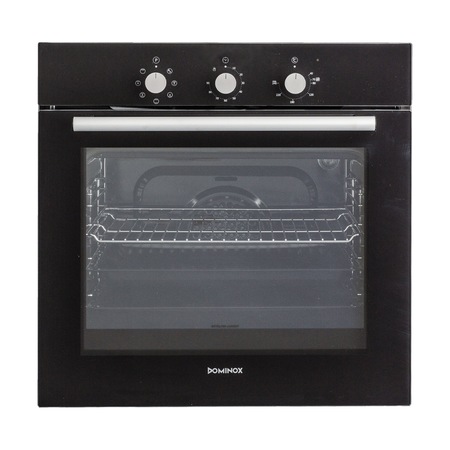 Cuptor incorporabil Dominox DO 82 M NT BK/XS, Electric, 60 l, Clasa A, Sticla neagra
