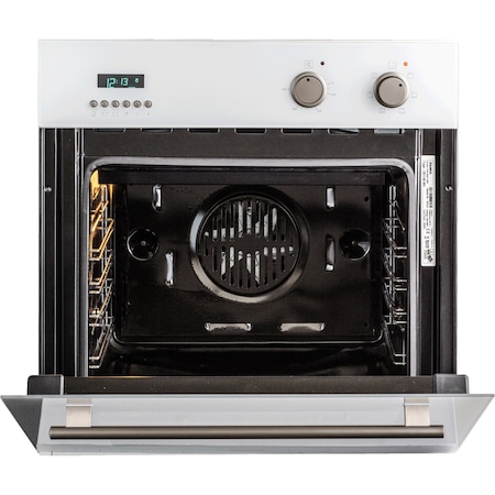 Cuptor incorporabil Dominox DO 86 M NT WH, Electric, 60 l, Clasa A, Sticla alba