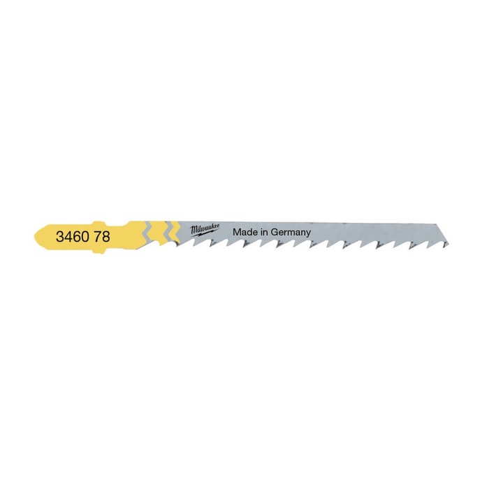 Milwaukee ingapenge készlet ívvágás lehetőséggel fához T 244 D 75x4,0 mm, 5 db