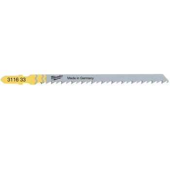 Set 5 panze pendular pentru taiere rapida in lemn T 344 D 105x4.0 mm Milwaukee Set 5 panze pendular pentru taiere rapida in lemn T 344 D 105x4.0 mm Milwaukee