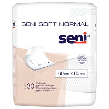 Aleze / Protectii pentru pat Seni Soft Normal 60x60 cm, 30 buc