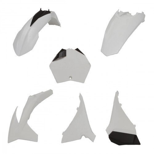 Kit plastice Polisport KTM culoare alba