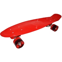 Placa Skateboard cu roti din silicon , lungime 74 cm , Rosu , Robentoys®