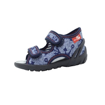 Sandale panza baieti Renbut RNBT2-AL, Albastru Sandale panza baieti Renbut RNBT2-AL, Albastru