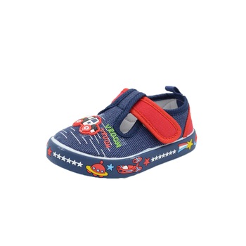 Sandale din panza baieti American Club 204/2018B, Bleumarin, 25 Sandale din panza baieti American Club 204/2018B, Bleumarin, 25