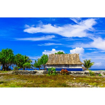 Autocolant Casa din Kiribati, 270 x 200 cm Autocolant Casa din Kiribati, 270 x 200 cm