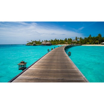 Tablou canvas Drum spre Maldives, 90 x 60 cm Tablou canvas Drum spre Maldives, 90 x 60 cm