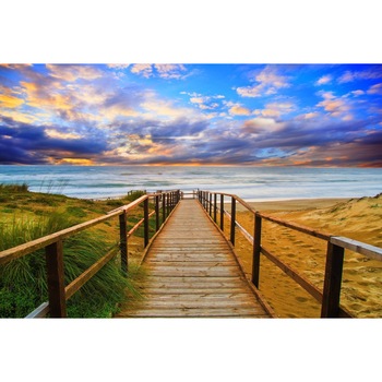 Autocolant Drum catre plaja, 220 x 135 cm Autocolant Drum catre plaja, 220 x 135 cm