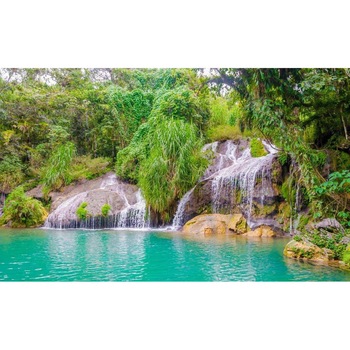 Autocolant Natura cu cascada, 220 x 135 cm Autocolant Natura cu cascada, 220 x 135 cm