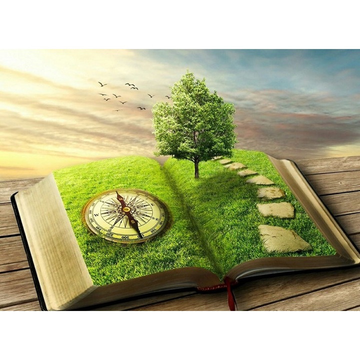 Fototapet Cartea timpului, 400 x 250 cm