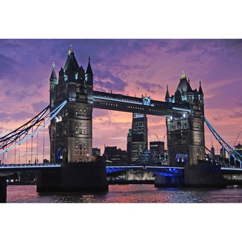 Tablou canvas Big-Ben noaptea, 90 x 60 cm Tablou canvas Big-Ben noaptea, 90 x 60 cm