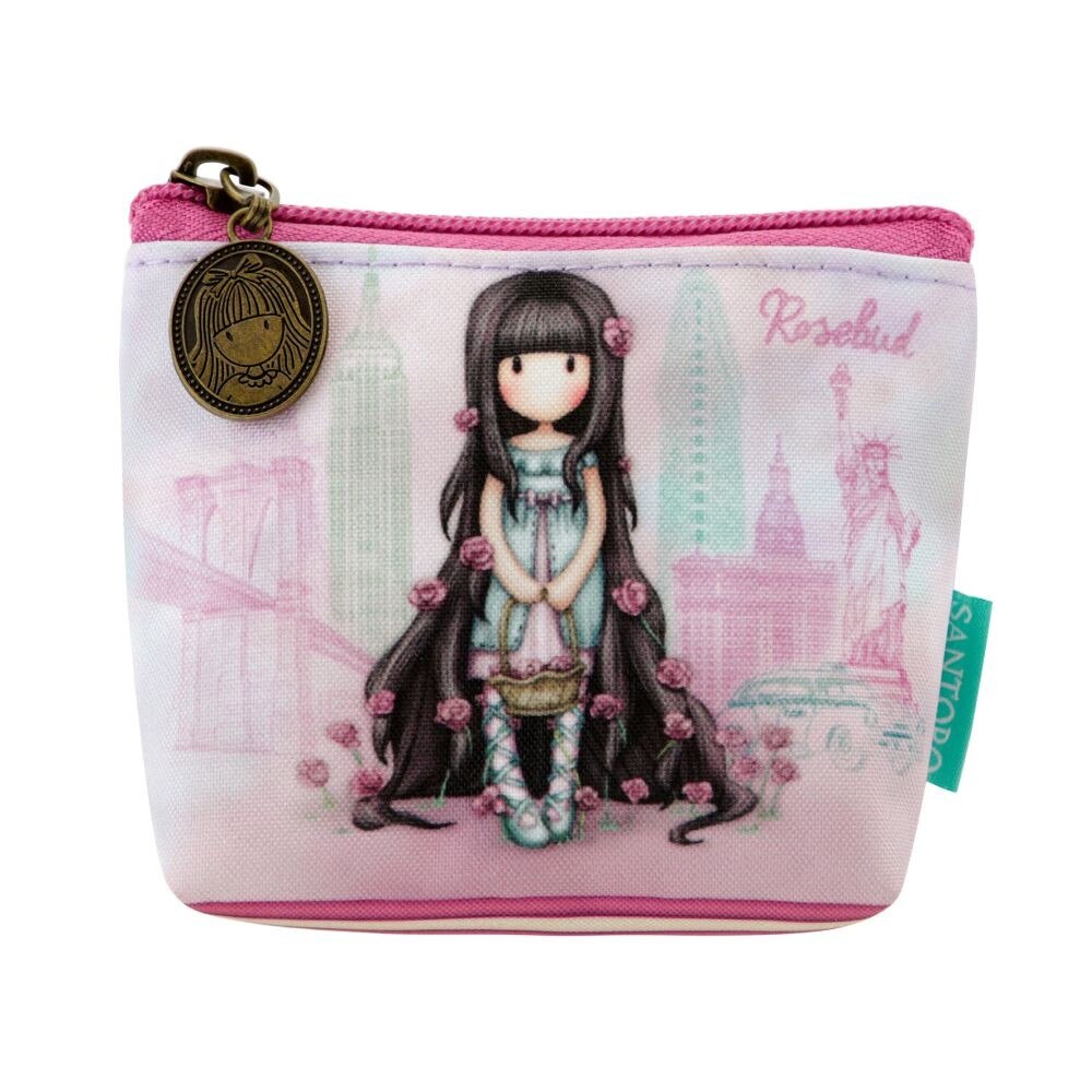 Portofel monede Gorjuss Cityscape - Rosebud