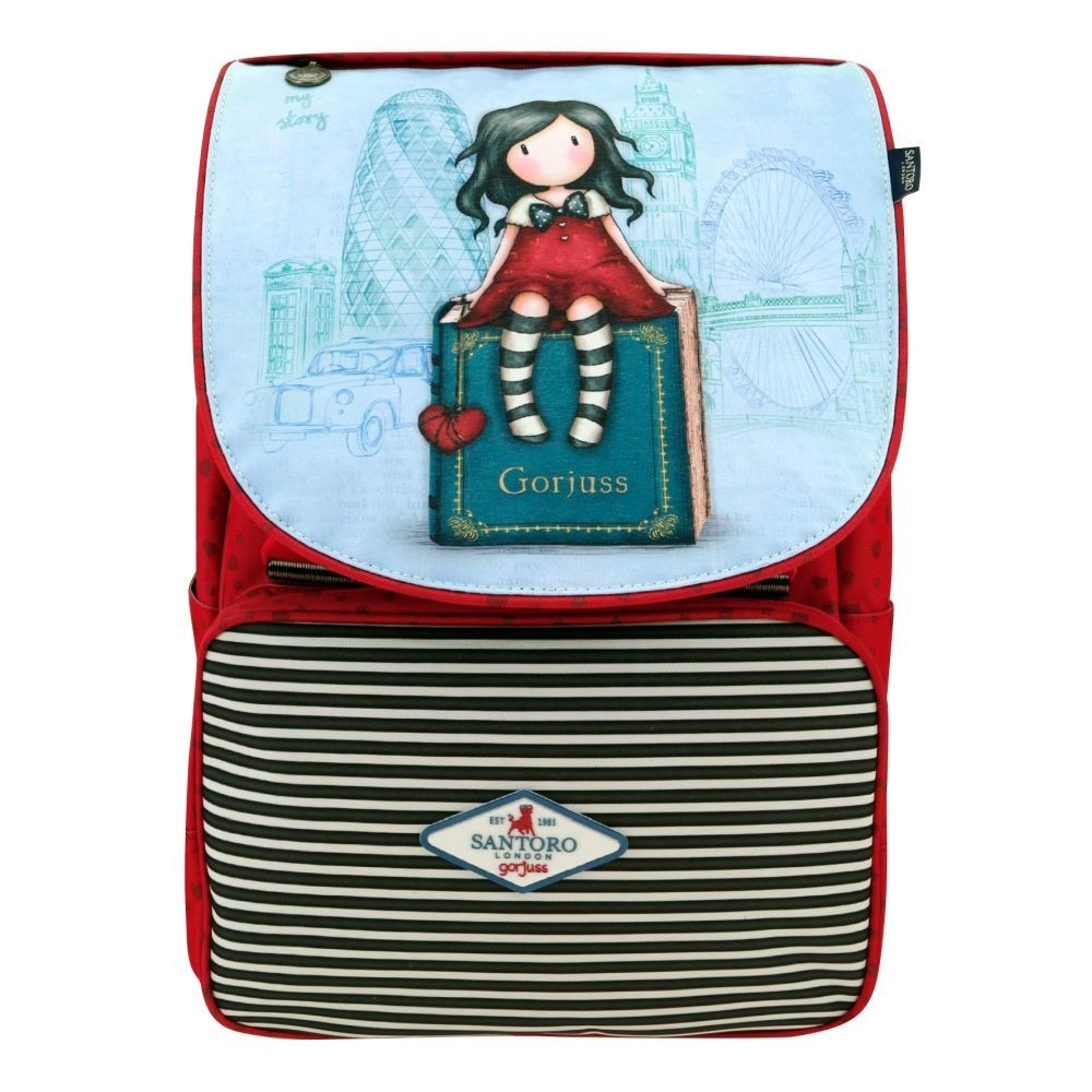 Rucsac cu clapeta Gorjuss Cityscape - The Story