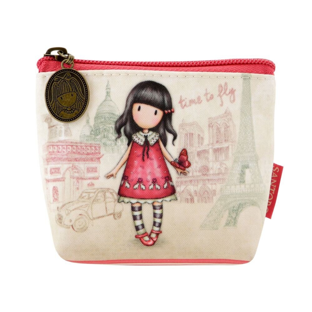 Portofel monede Gorjuss Cityscape - Time to Fly