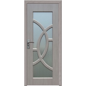 Usa interior din MDF cu toc inclus Novo Doors Y309G , dimensiune 200X80 centimetri, geam sablat, cadru din lemn masiv din rasinoase, balamale si clanta incluse, toc reglabil de 10 centimetri, plinta pe o singura parte, Gri Usa interior din MDF cu toc inclus Novo Doors Y309G , dimensiune 200X80 centimetri, geam sablat, cadru din lemn masiv din rasinoase, balamale si clanta incluse, toc reglabil de 10 centimetri, plinta pe o singura parte, Gri