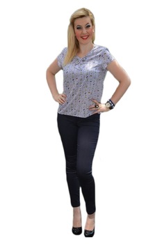 Bolero din blana sintetica, model pana in talie si maneca trei-sferturi,D&J Exclusive, Mov Bolero din blana sintetica, model pana in talie si maneca trei-sferturi,D&J Exclusive, Mov