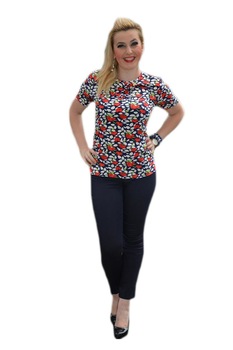 Bolero din blana sintetica, model pana in talie si maneca trei-sferturi,D&J Exclusive, Albastru marin Bolero din blana sintetica, model pana in talie si maneca trei-sferturi,D&J Exclusive, Albastru marin