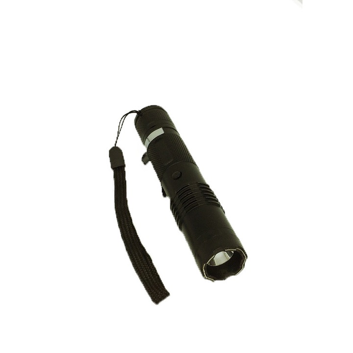 Electrosoc cu lanterna, Soleil World, negru -510