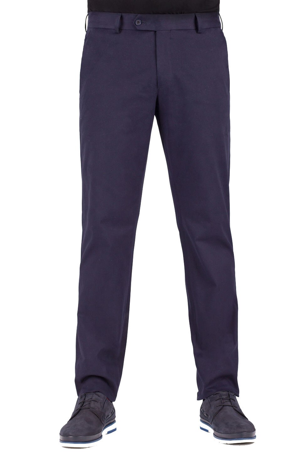 Pantaloni pentru barbati STYLER, model 60243, bleumarin, Albastru marin, 42
