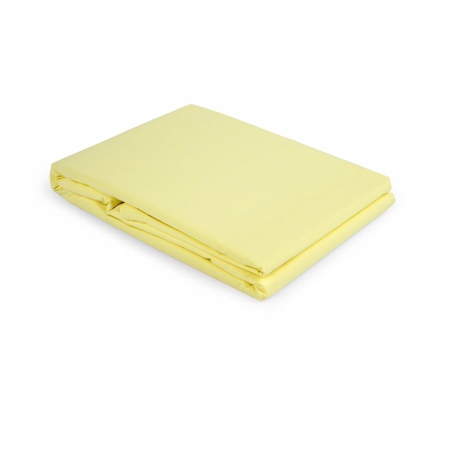 Cearceaf de pilota Heinner Home, 200x220 cm, 100% bumbac, galben