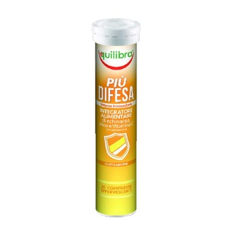 Supliment alimentar pentru imunitate crescuta, PIU DIFESA, 20 Tablete efervescente, 90 g Supliment alimentar pentru imunitate crescuta, PIU DIFESA, 20 Tablete efervescente, 90 g