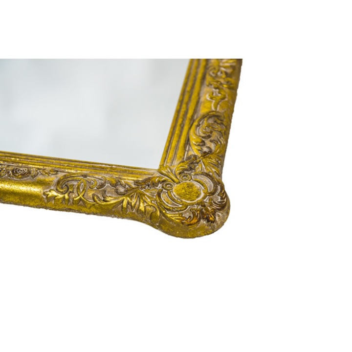 Oglinda din lemn Kremlin, auriu antichizat