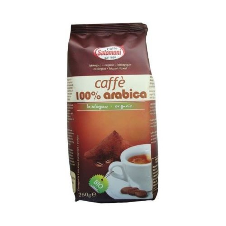 Cafea Bio 100% Arabica Salomoni 250gr