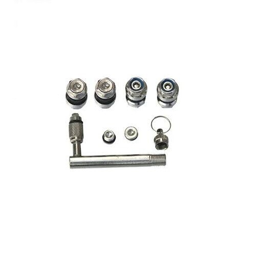 Valve profesionale REMA, set de 4 bucati cu adaptor metalic