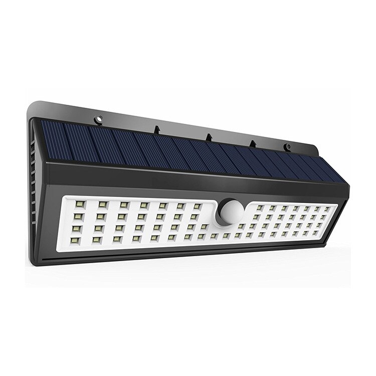 Lampa solara de perete cu senzor de miscare si lumina cu 62 leduri