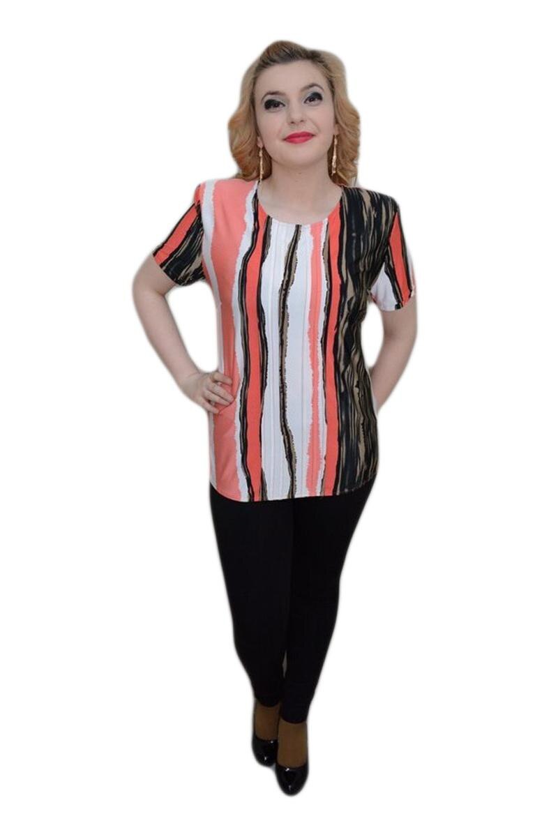 Bluza, D&J Exclusive, casual, Portocaliu