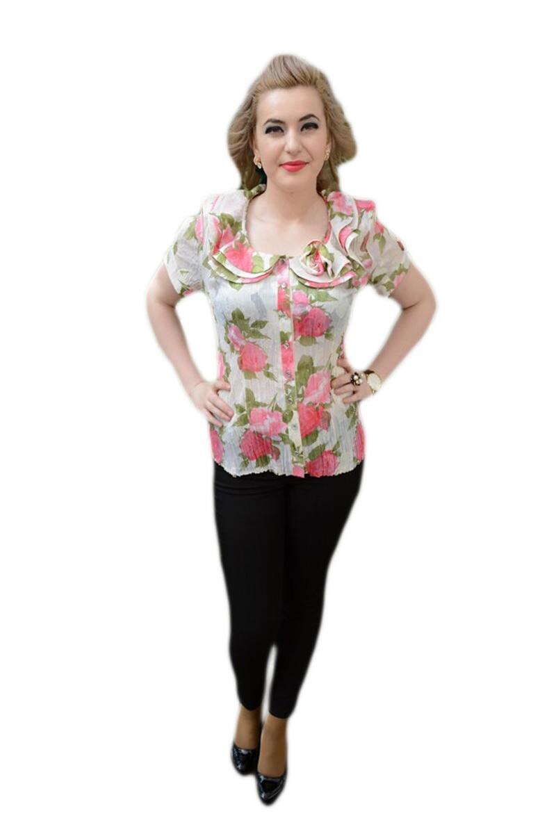 Bluza casual, nuanta multicolora D&J Exclusive, Multicolora