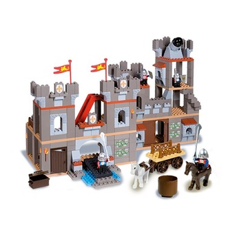 Set cuburi constructie Castel Unico Set cuburi constructie Castel Unico