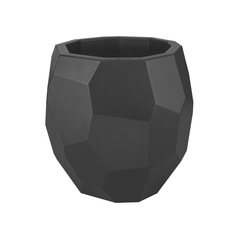 Ghiveci premium pentru interior sau exterior Pure edge 40 antracit