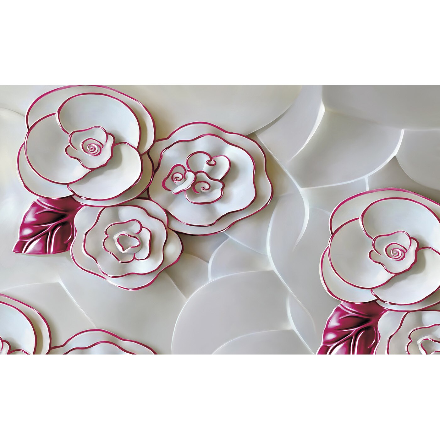 Fototapet DEGRETS 83867 Abstractie Trandafiri 1 3D 184x254cm