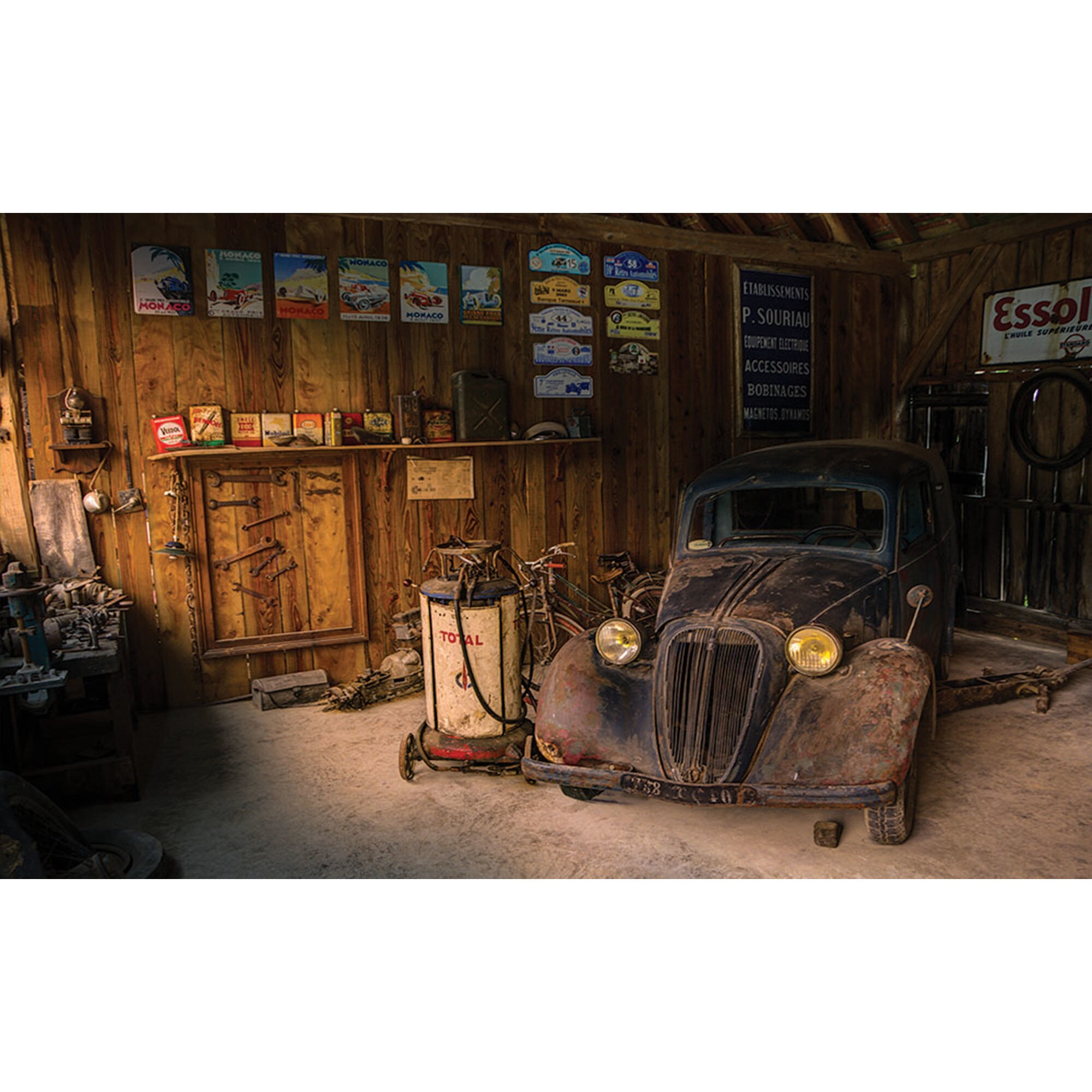 Fototapet DEGRETS 83885 Masina retro 184x254cm