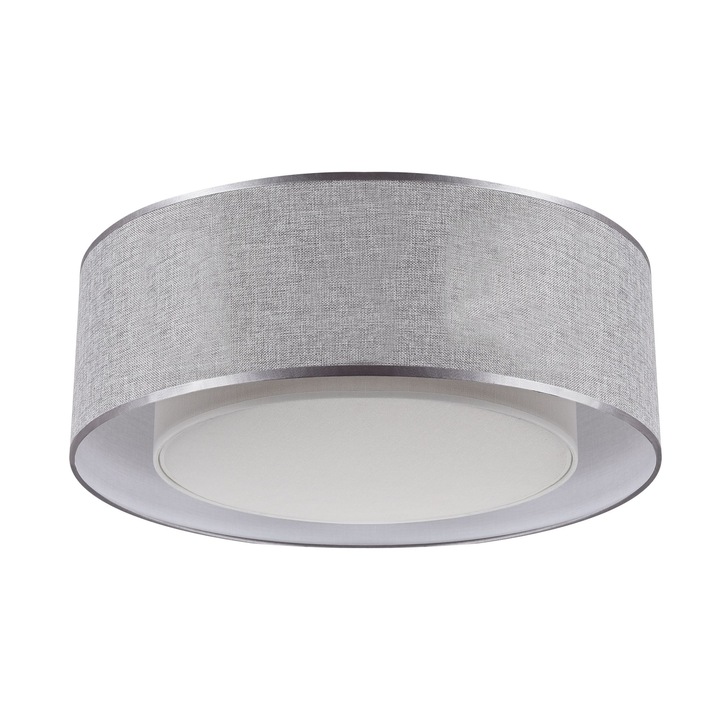 Mennyezeti lámpa Maytoni Modern Bergamo Szürke, 4 X 60W E27