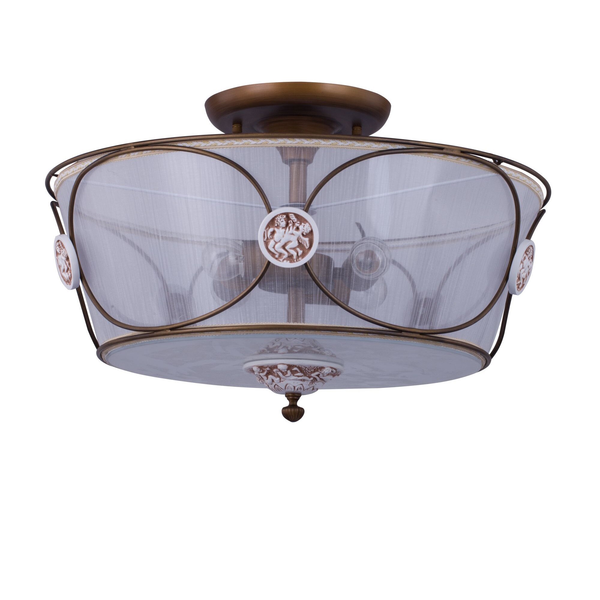 Plafoniera Maytoni Classic Letizia Bronz ,4 X 40W E27