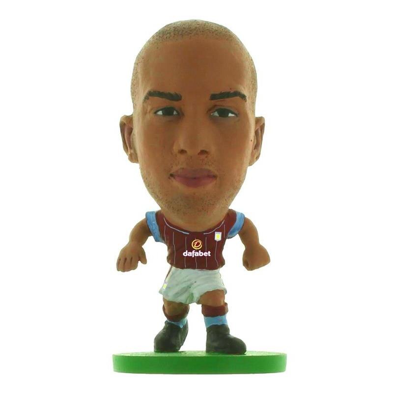 Figurina Soccerstarz Aston Villa Fabian Delph Home Kit
