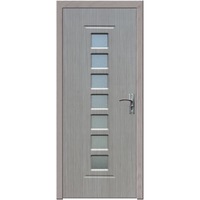 usa interior din mdf cu toc inclus novo doors y236g  dimensiune 200x80 centimetri geam sablat cadru din lemn masiv din rasinoase balamale si clanta incluse toc reglabil de 10 centimetri plinta pe o singura parte gri imagen 18_0_
0