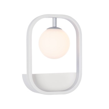 Aplica Maytoni Modern Avola Alb Argintiu ,1 X 40W G9 Aplica Maytoni Modern Avola Alb Argintiu ,1 X 40W G9