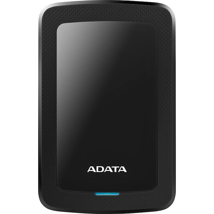 ADATA HV300 Slim Külső merevlemez, 2TB, Shock Sensor, 2.5", USB 3.1, Fekete