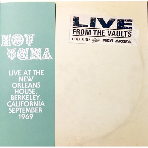 Hot Tuna - Live At New Orleans House [LP] (2vinyl)